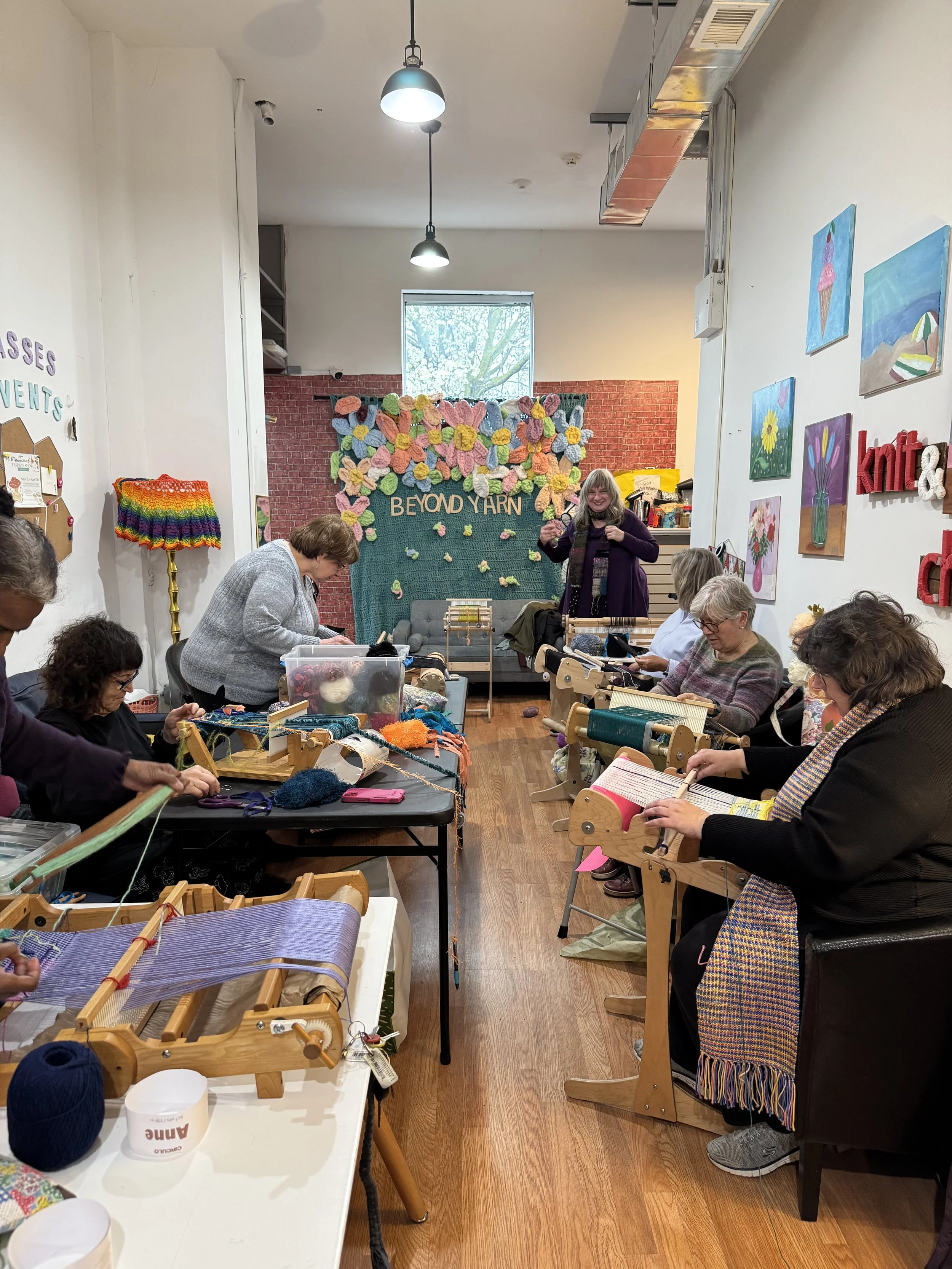 "Weaving Beyond the Basics – Texture, Inlay & Experimental Techniques" at Beyond Yarn