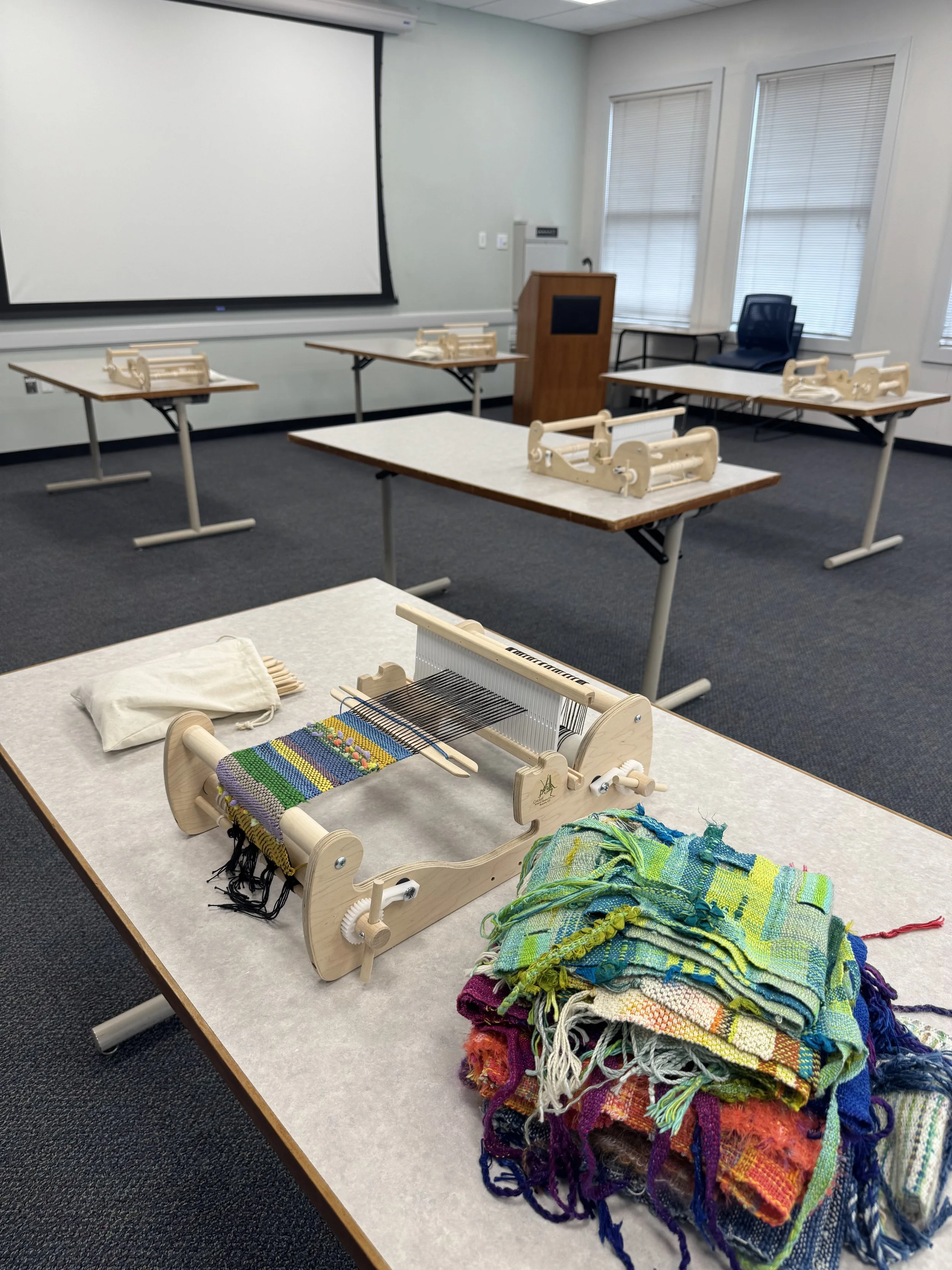 "An Introduction to Rigid Heddle Weaving" at Rutgers University