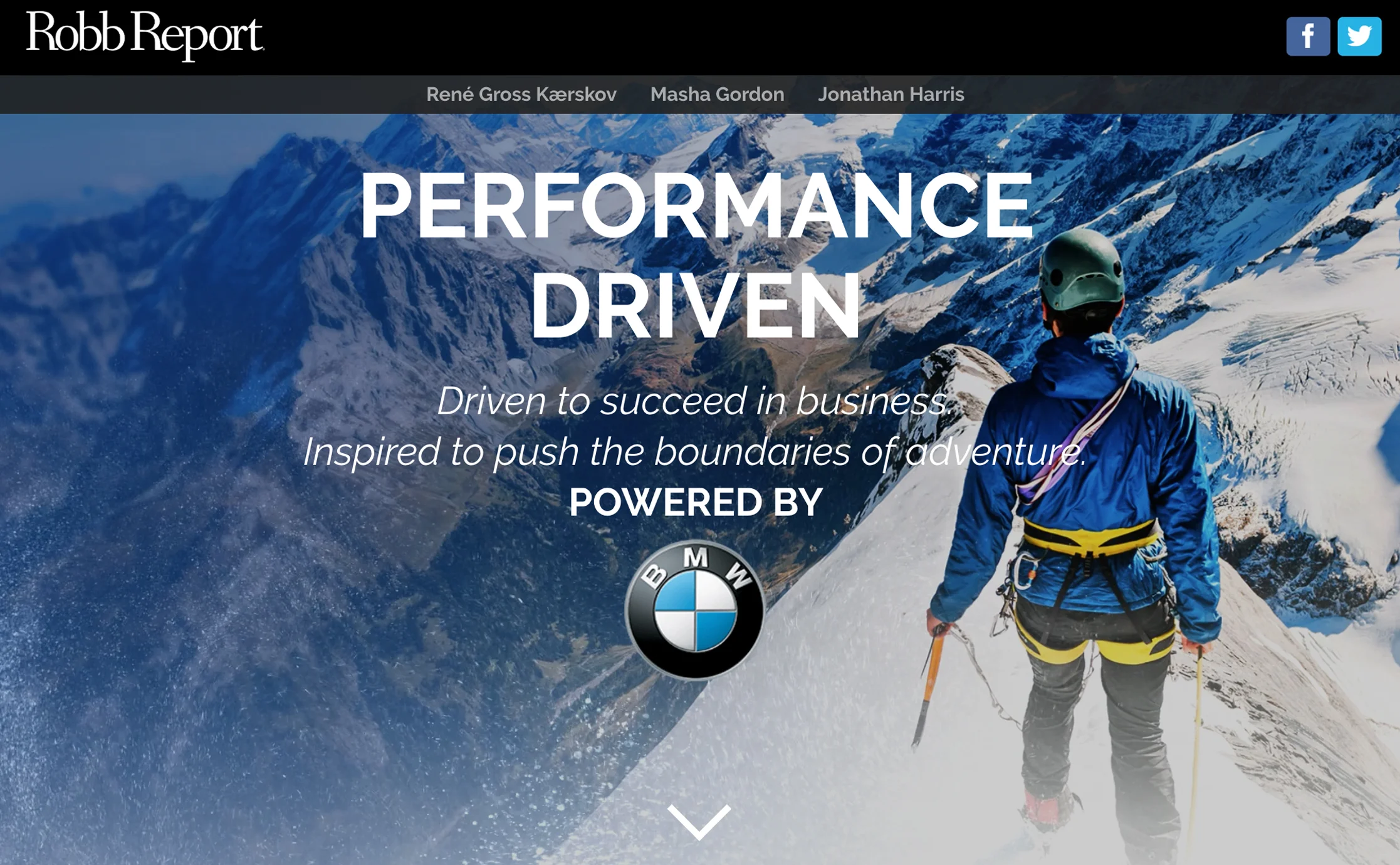 PERFORMANCE DRIVEN by BMW