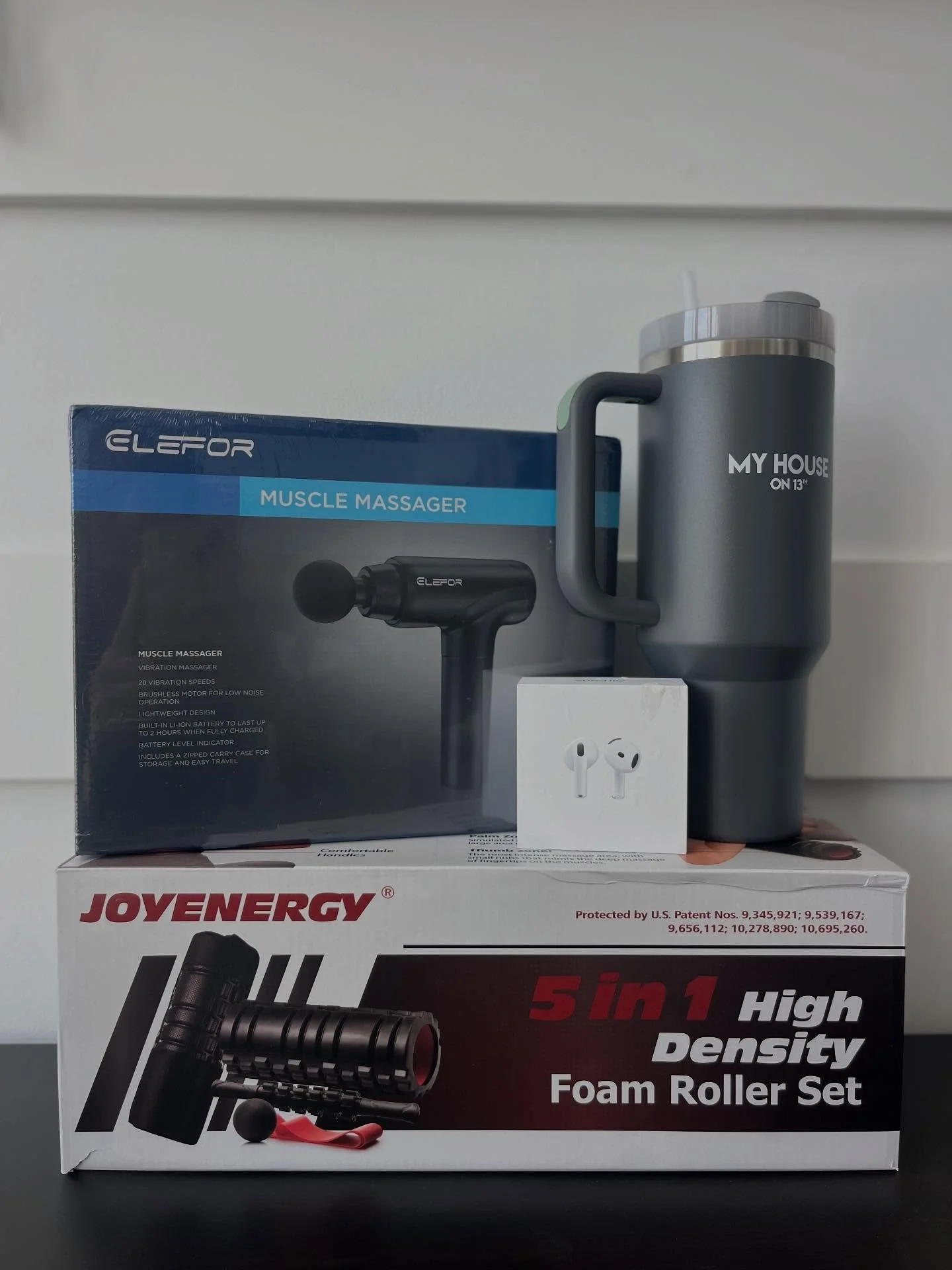 It&rsquo;s Win It Wednesday!! 💪🏼🏋️

We have this fitness bundle and only one of you will be chosen as the winner! 

Here are the rules: 
✅ Like this post
✅ Follow us on tiktok: @myhouseon13th
✅ Comment your favorite workout

Winner will be chosen 