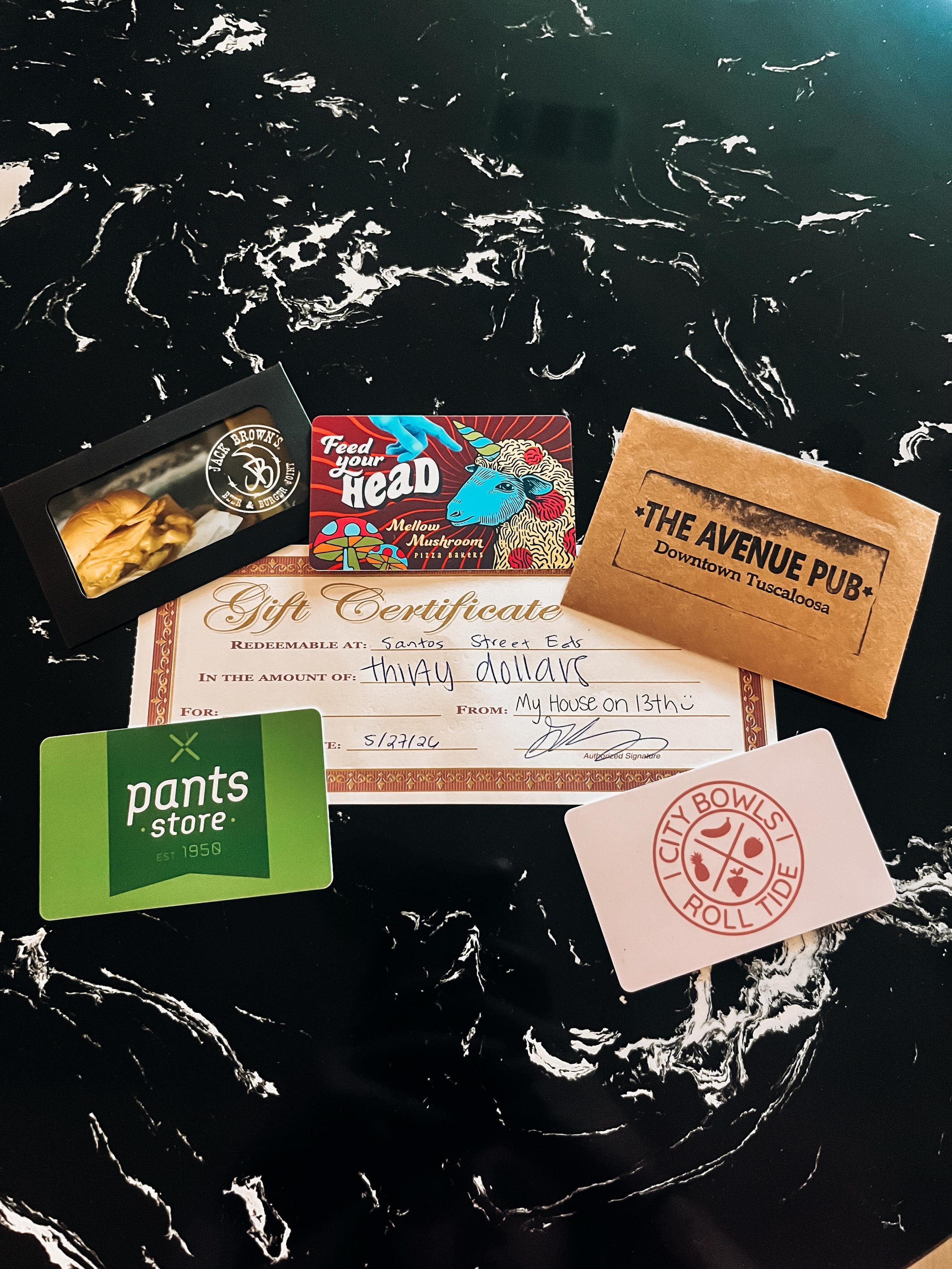 Missing TTown a little extra today??🐘

You could have a chance to win all of these gift cards by following these rules🤗: 

✅ Like this post
✅ Follow us on Instagram 
✅ Comment your favorite place in Tuscaloosa 
➡️ Bonus point: Repost or add this po