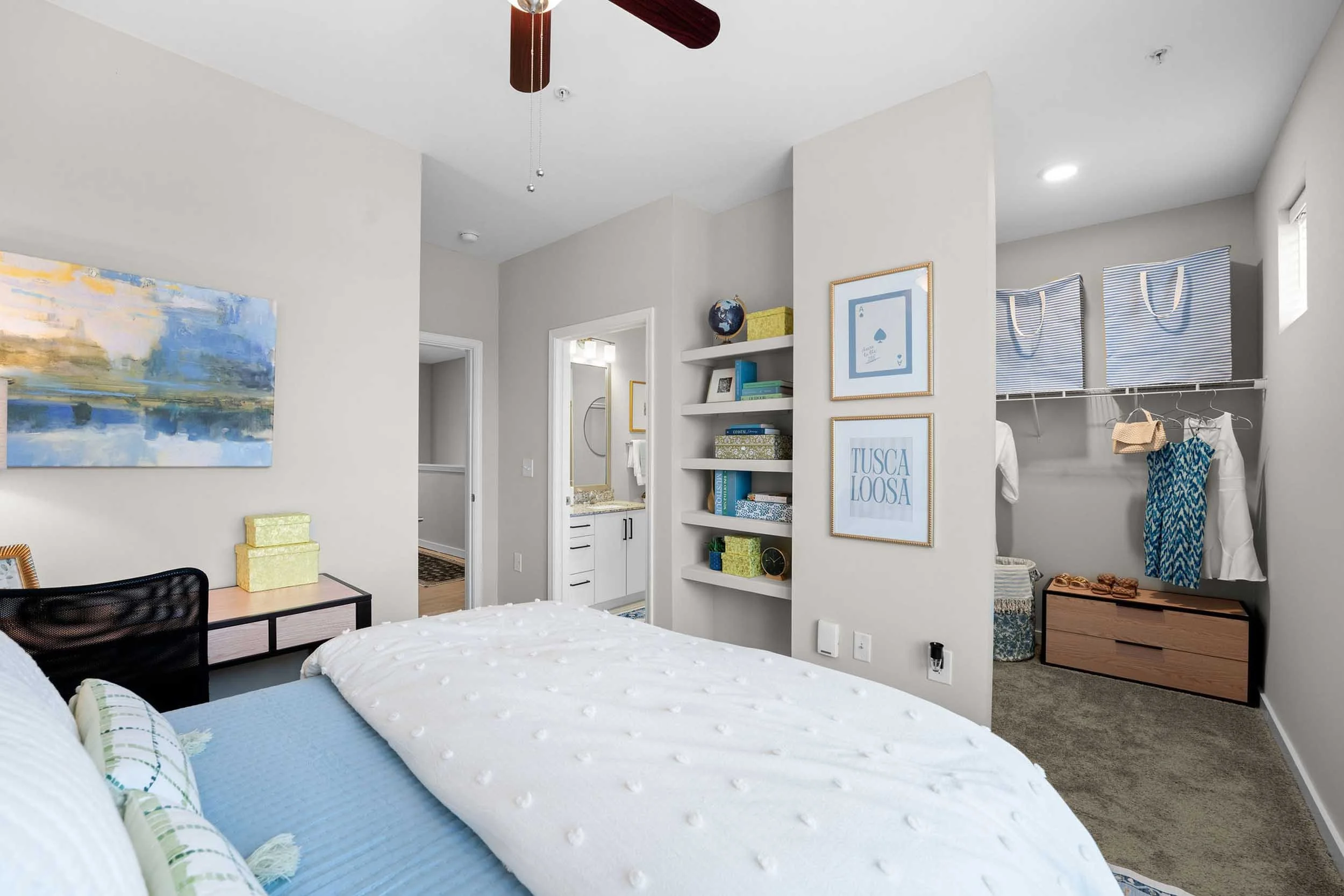 My House on 13th | Bedroom and Walk-In Closet