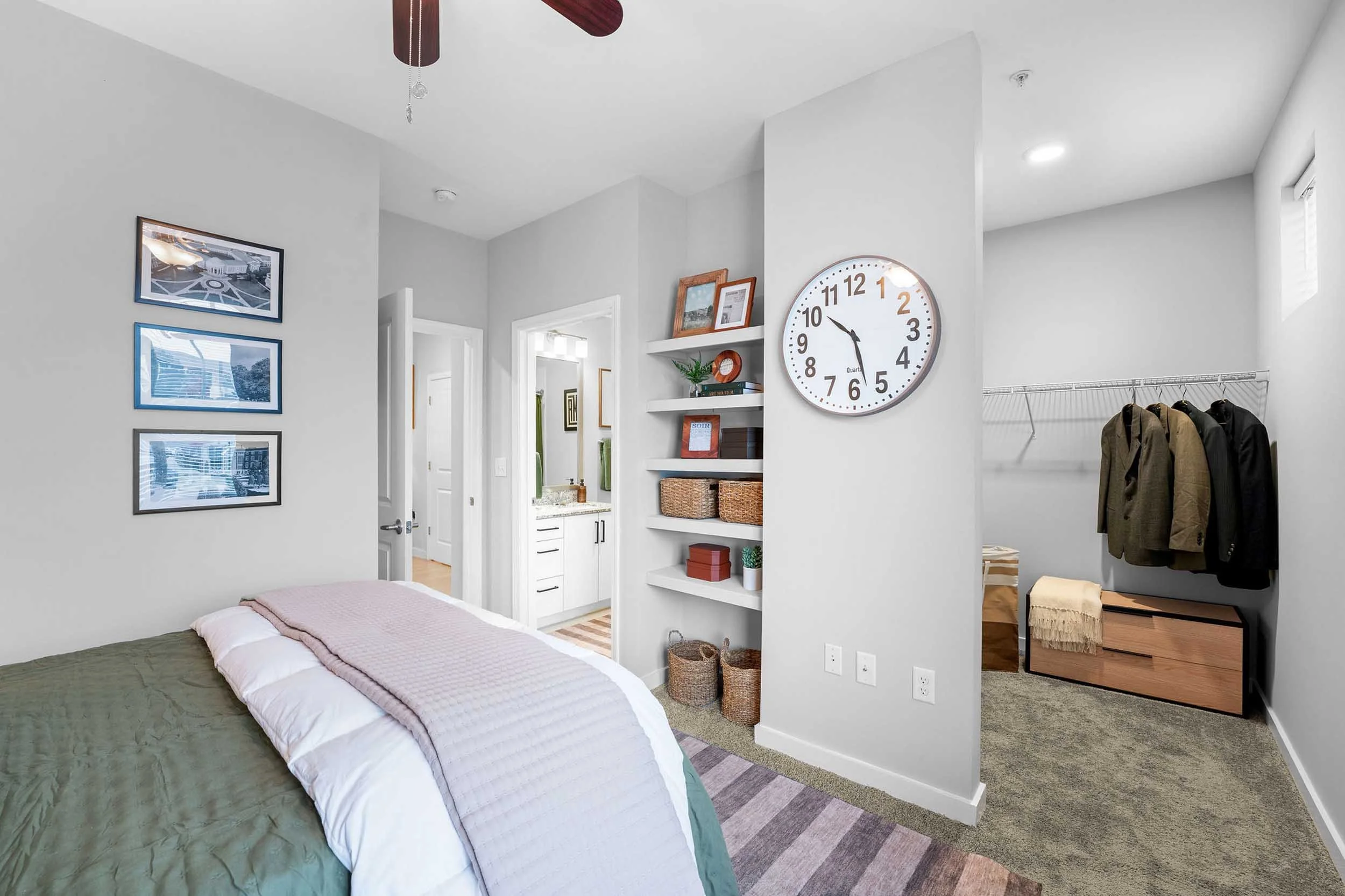 My House on 13th | Bedroom and Walk-In Closet