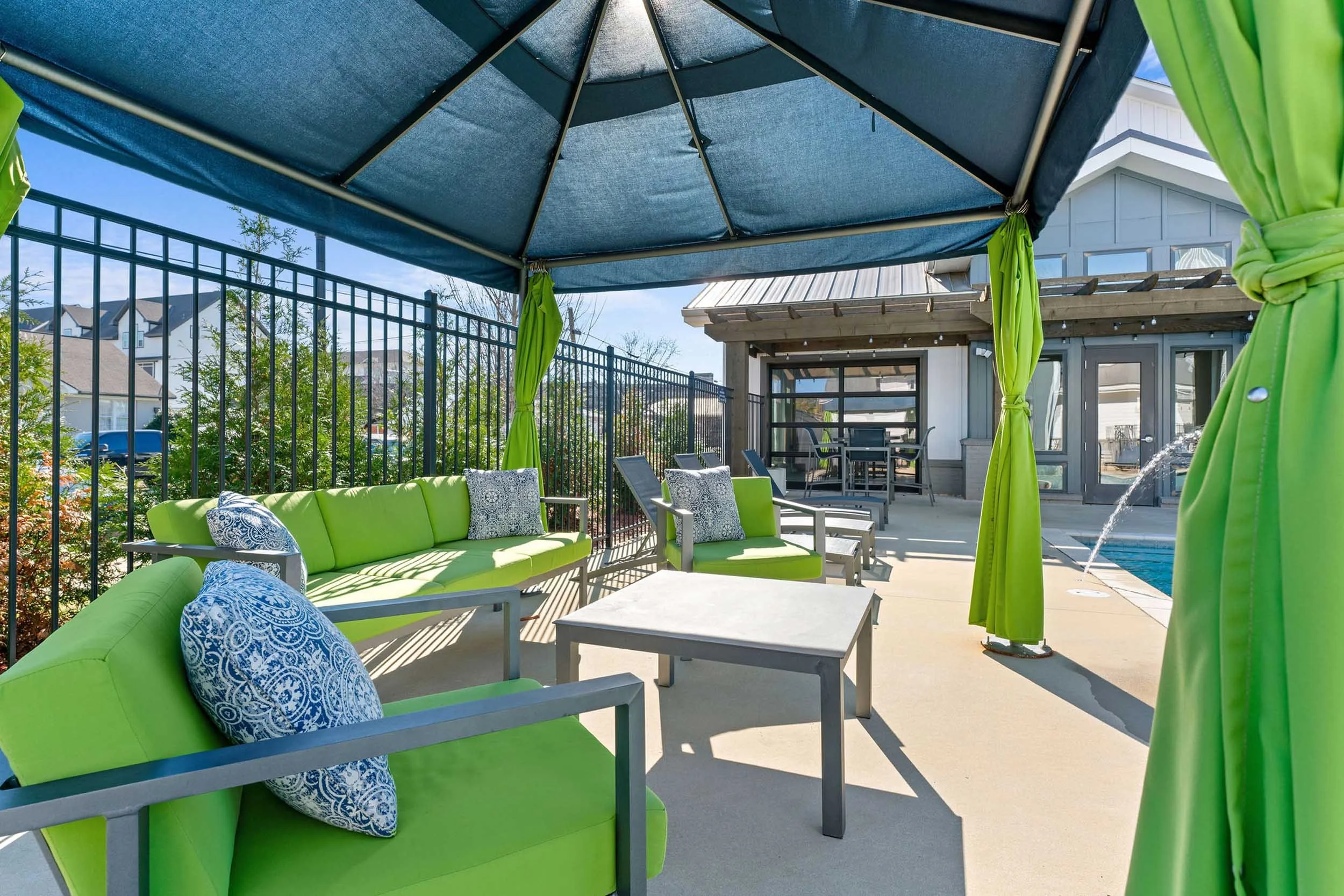 My House on 13th | Poolside Lounge