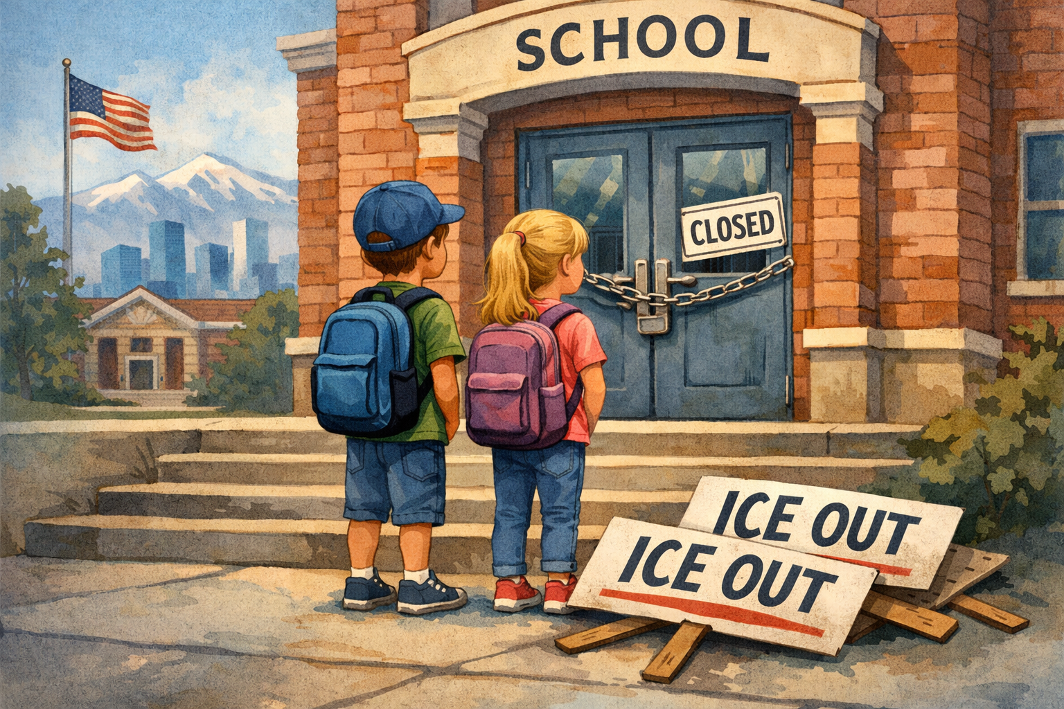 COLLIER: Denver-Area Teachers Throw “ICE” at Families Putting Politics Over Pupils Once Again