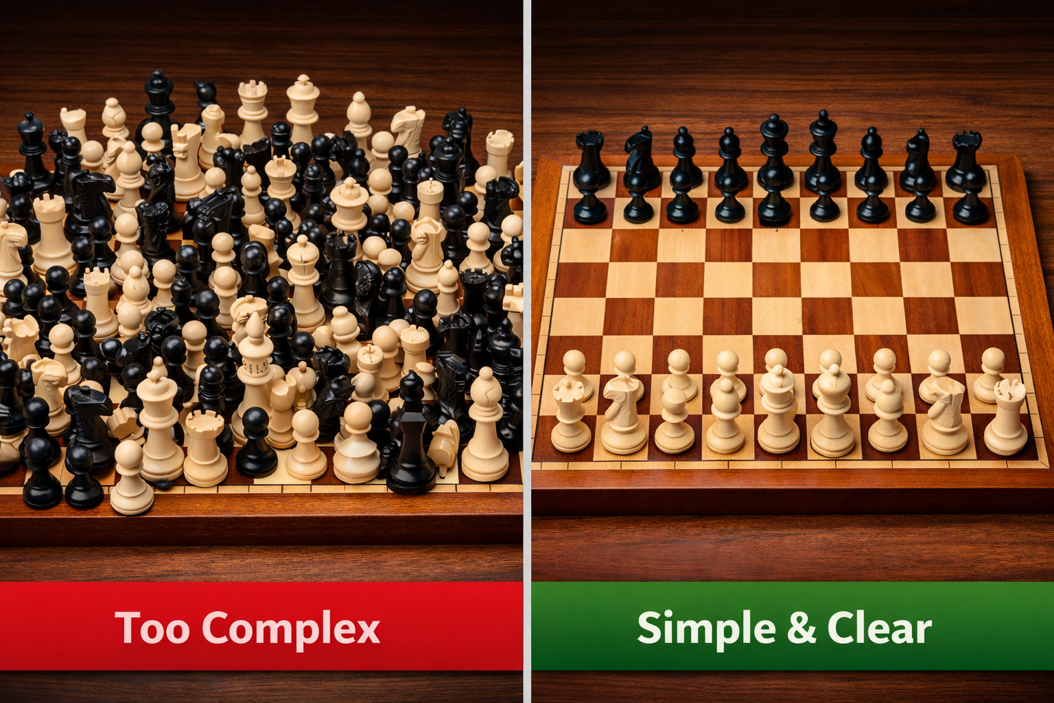 Beware of unnecessary complexity