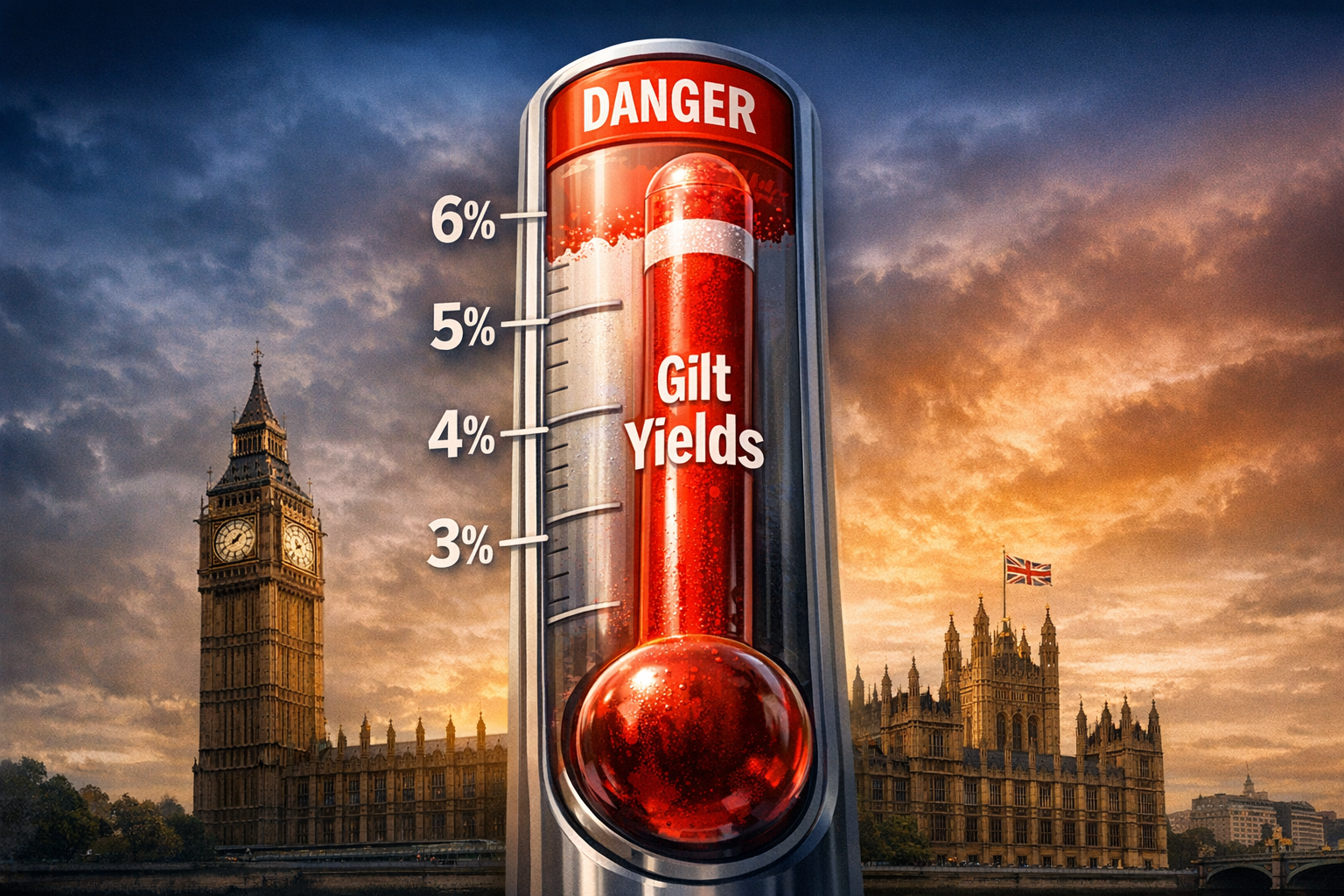 Gilt yields and governments
