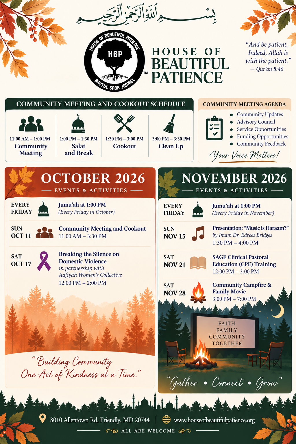 Event flyer