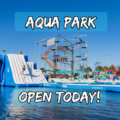 AQUA PARK Now Open Again!