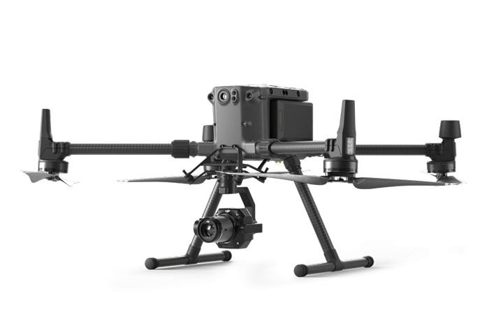 Image of M300 RTK with P1 camera, ideal for photogrammetry and VFX. 