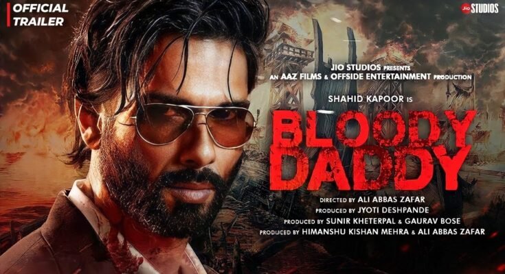 Poster for 'Bloody Daddy' film
