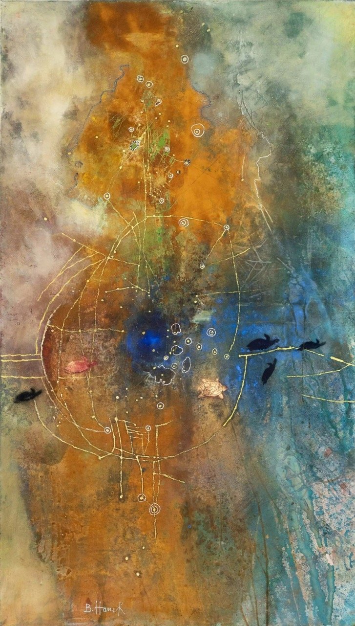 "Mor Hanayo" – Mischtechnik a. L. 150x160