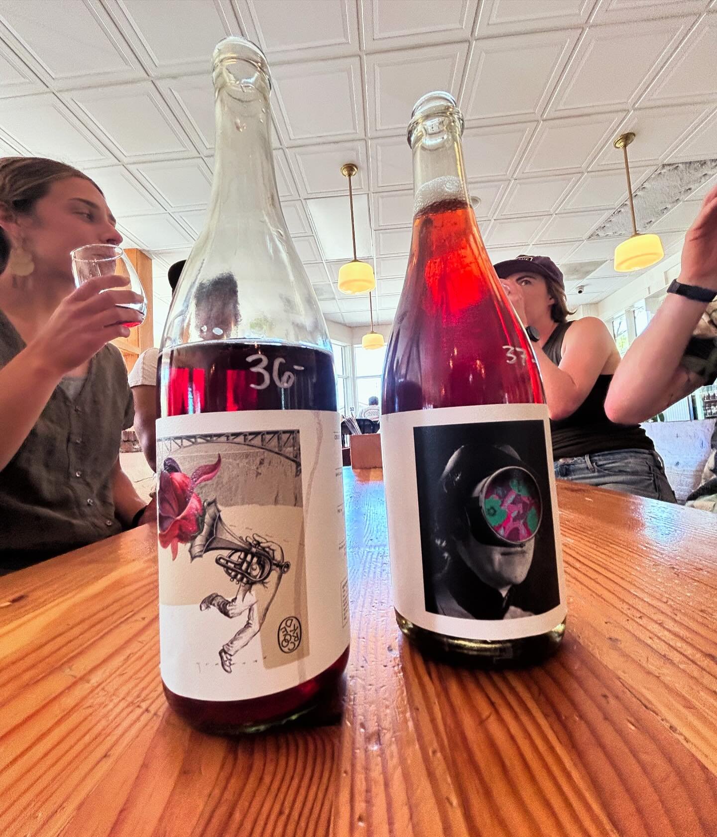 We are now selling @crookedwineco in our cold case! Natural and beautiful; as it should be. Fuchsia Ros&egrave; or Freak Flag Pet Nat&hellip; Both wines are incredibly perfect for this lovely sunshiney weather. Stop by and grab a bottle or two today!
