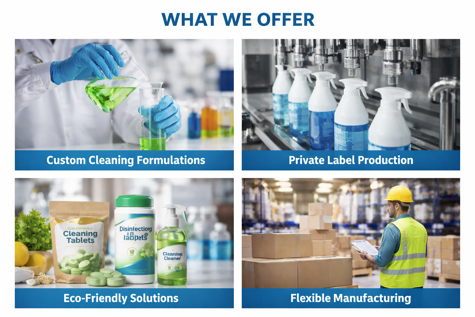 Private Label cleaning products