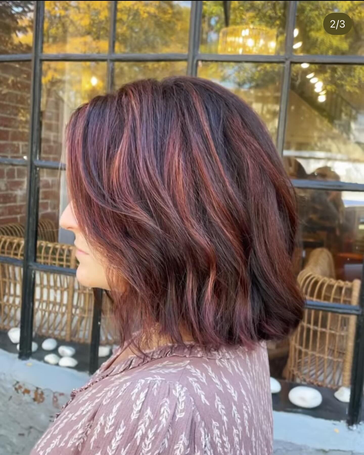 Blonde to burgundy and copper, because life's too short for just one shade! 🌟🍷🔥 Hair by: @beccalynn_latuabella #ColorfulTransformation #BurgundyBeauty #CopperCraze