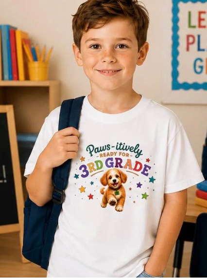 Ready for School Collection
These tees help learners start the year with confidence, kindness and a smile.
