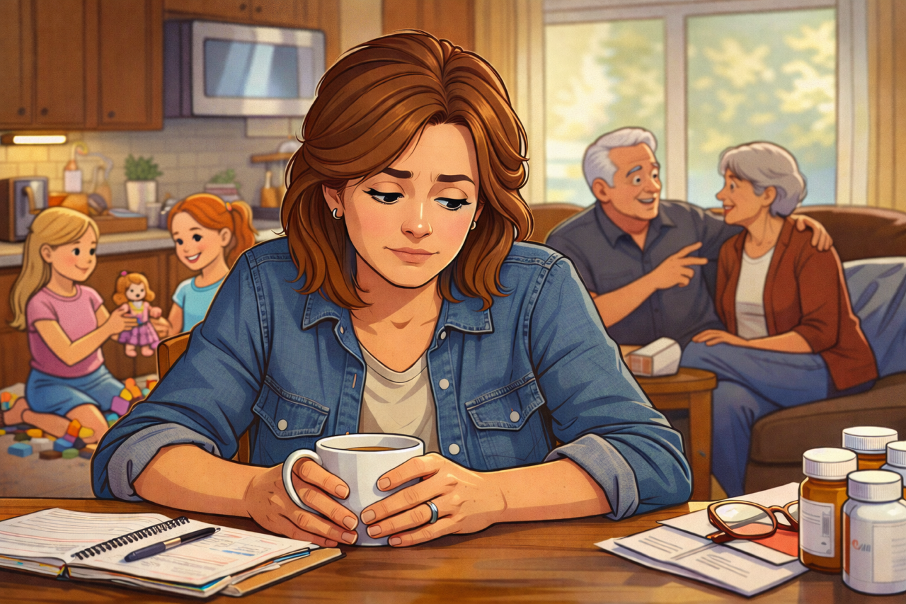 The Middle Is Heavy — And I’m Figuring It Out One Day at a Time