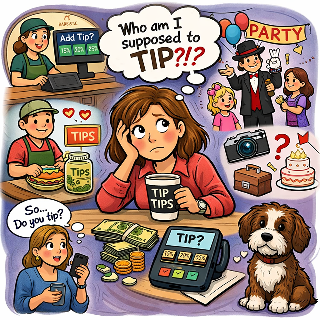 Tip Exhaustion &amp; Confusion (a.k.a. My 3am Spiral, Y’all)