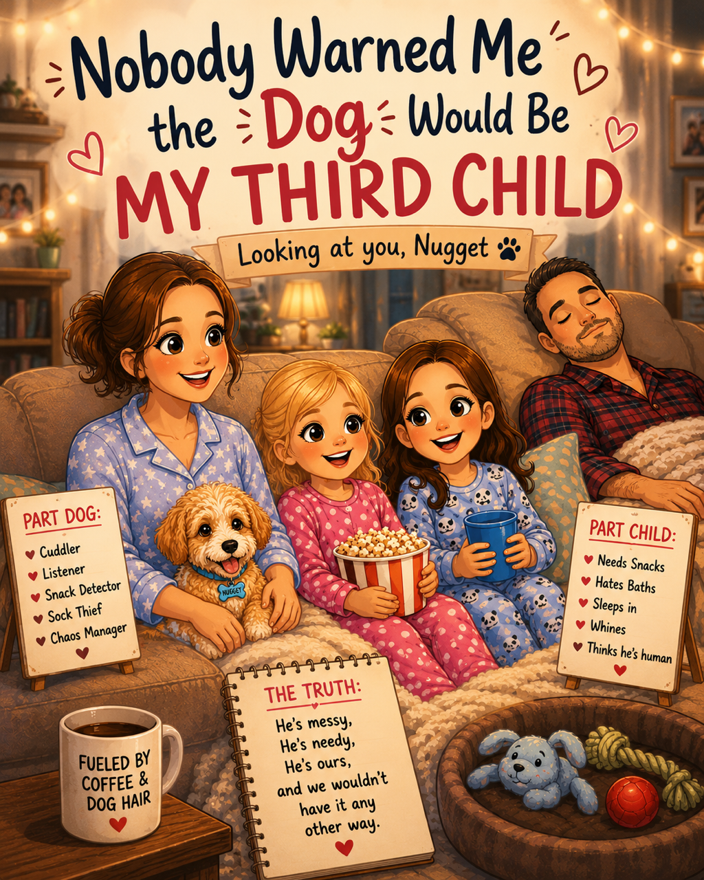 Nobody Warned Me the Dog Would Be My Third Child