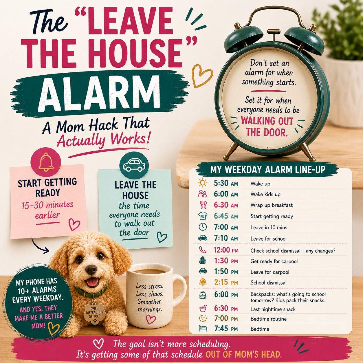 Mom Hack: Your Phone Shouldn’t Remind You of Appointments. It Should Drag You Out the Door.