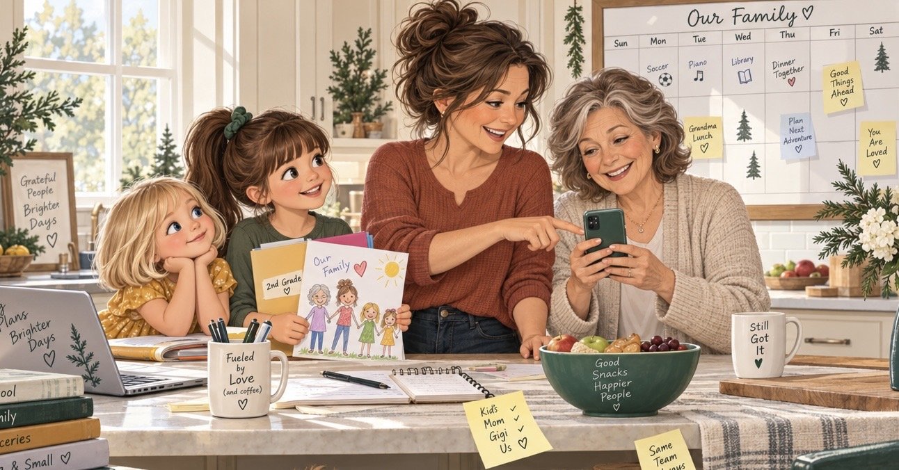 Apparently I Am the Sandwich: Raising Kids While My Parents Get Older