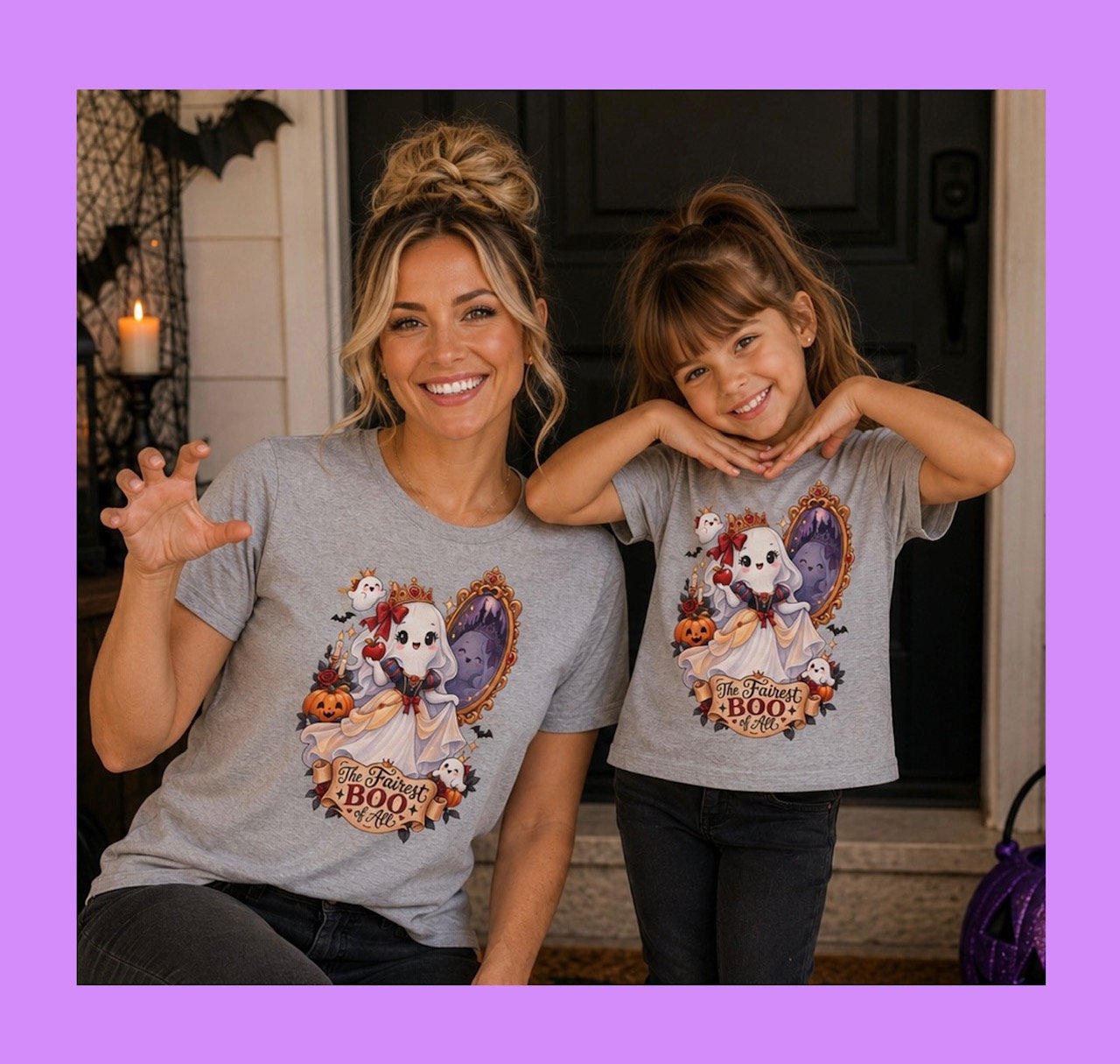 The Fairest Boo of All

Mirror, mirror… who’s the cutest little ghost of all? 