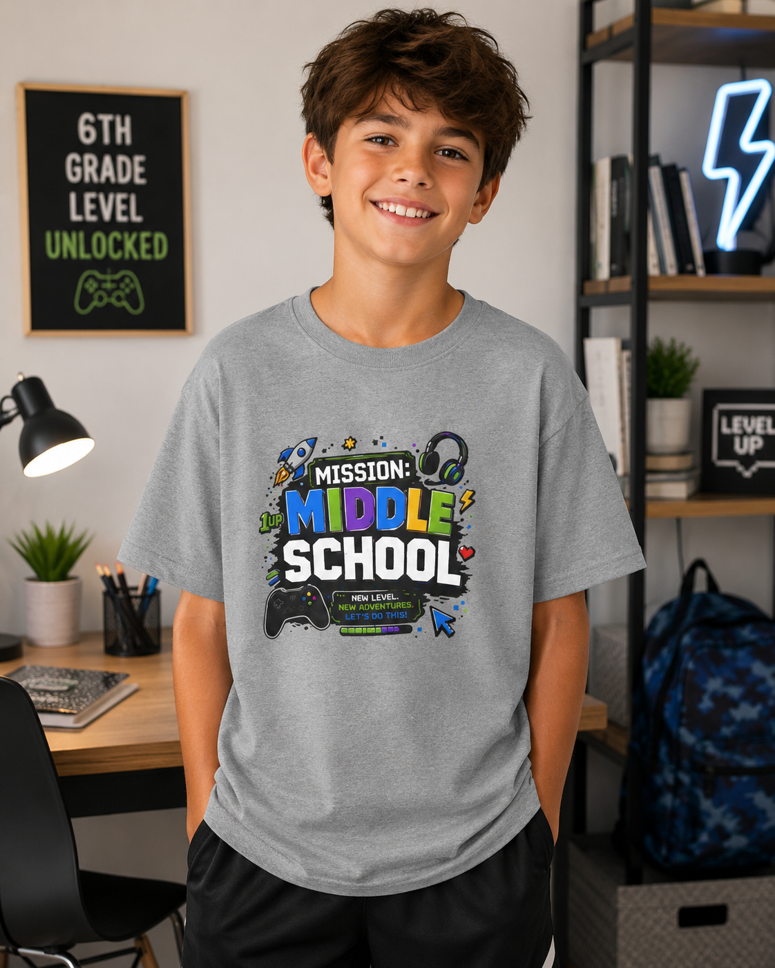 Ready for School Collection
These tees help learners start the year with confidence, kindness and a smile.