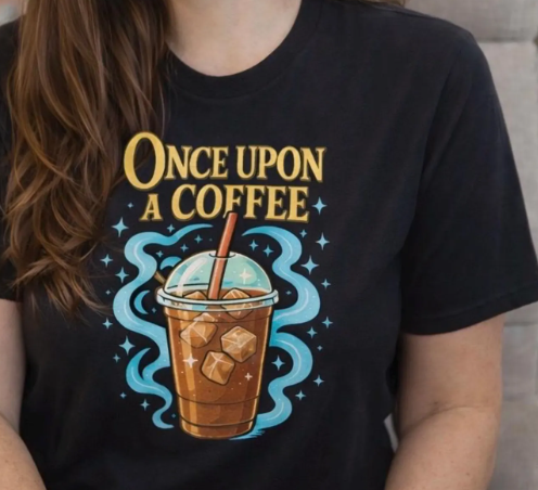 Once Upon a Coffee Women's Tee