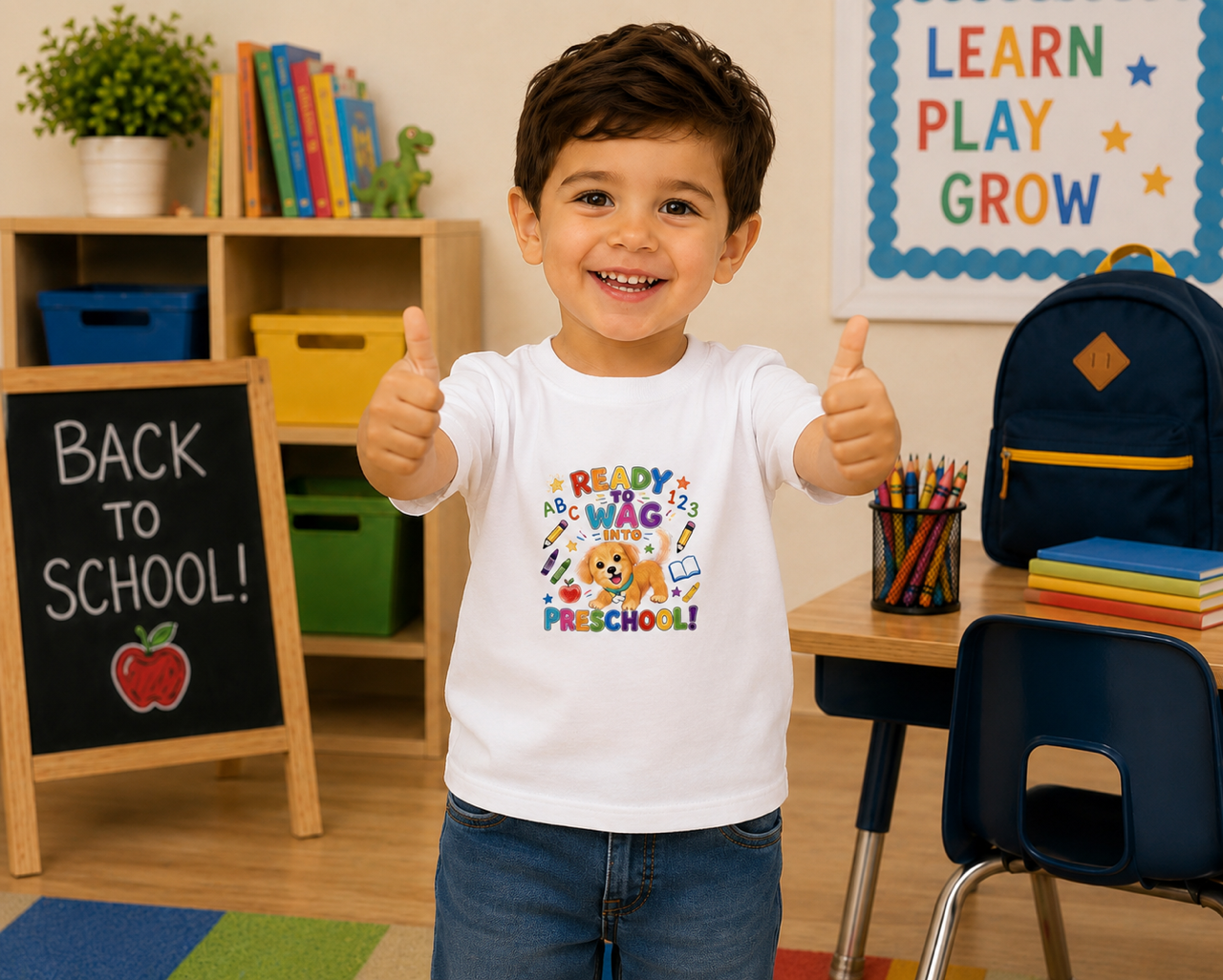 Ready for School Collection
These tees help learners start the year with confidence, kindness and a smile.