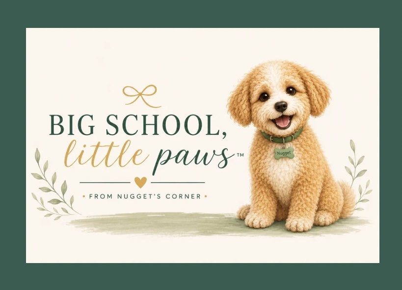 The Big School, Little Paws™ Collection from Nugget’s Corner features charming, boutique-inspired designs created for kiddos, proud parents, and dedicated teachers.