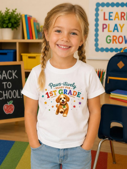 Ready for School Collection
These tees help learners start the year with confidence, kindness and a smile.
