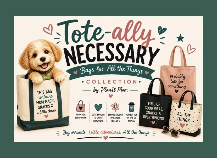 Tote-ally Necessary — Bags for All the Things Collection

Because somehow, you’re always the one carrying all the things.