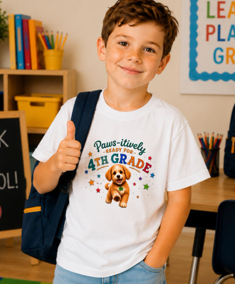 Ready for School Collection
These tees help learners start the year with confidence, kindness and a smile.
