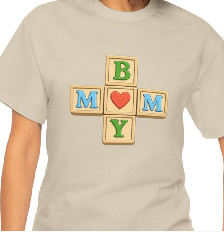 Boy Mom Block Adult Unisex Tee
