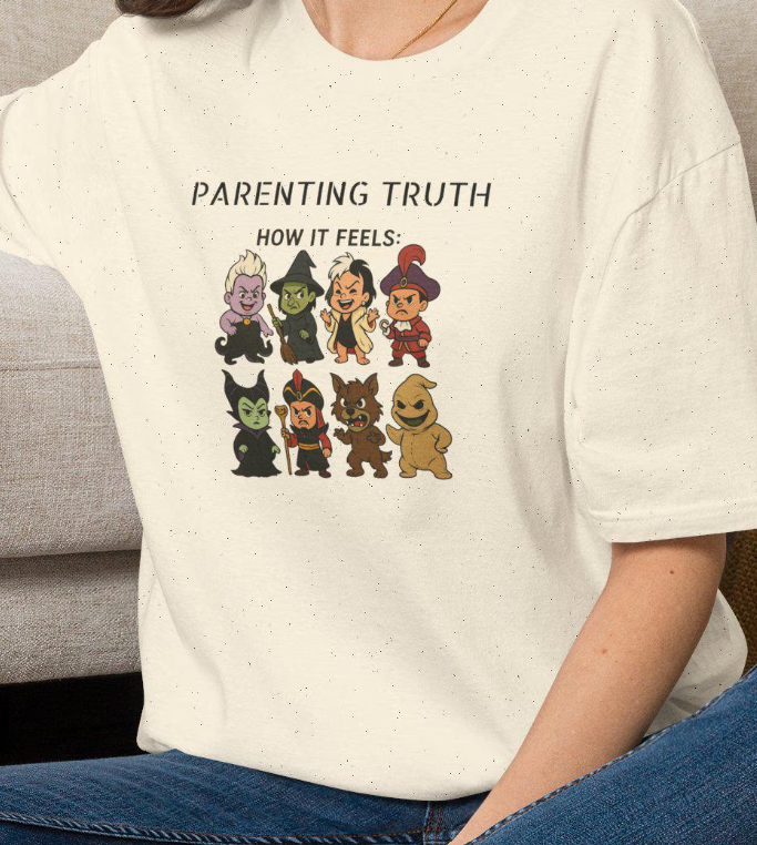Parenting Truth - Baby Villains Adult Unisex Tee
