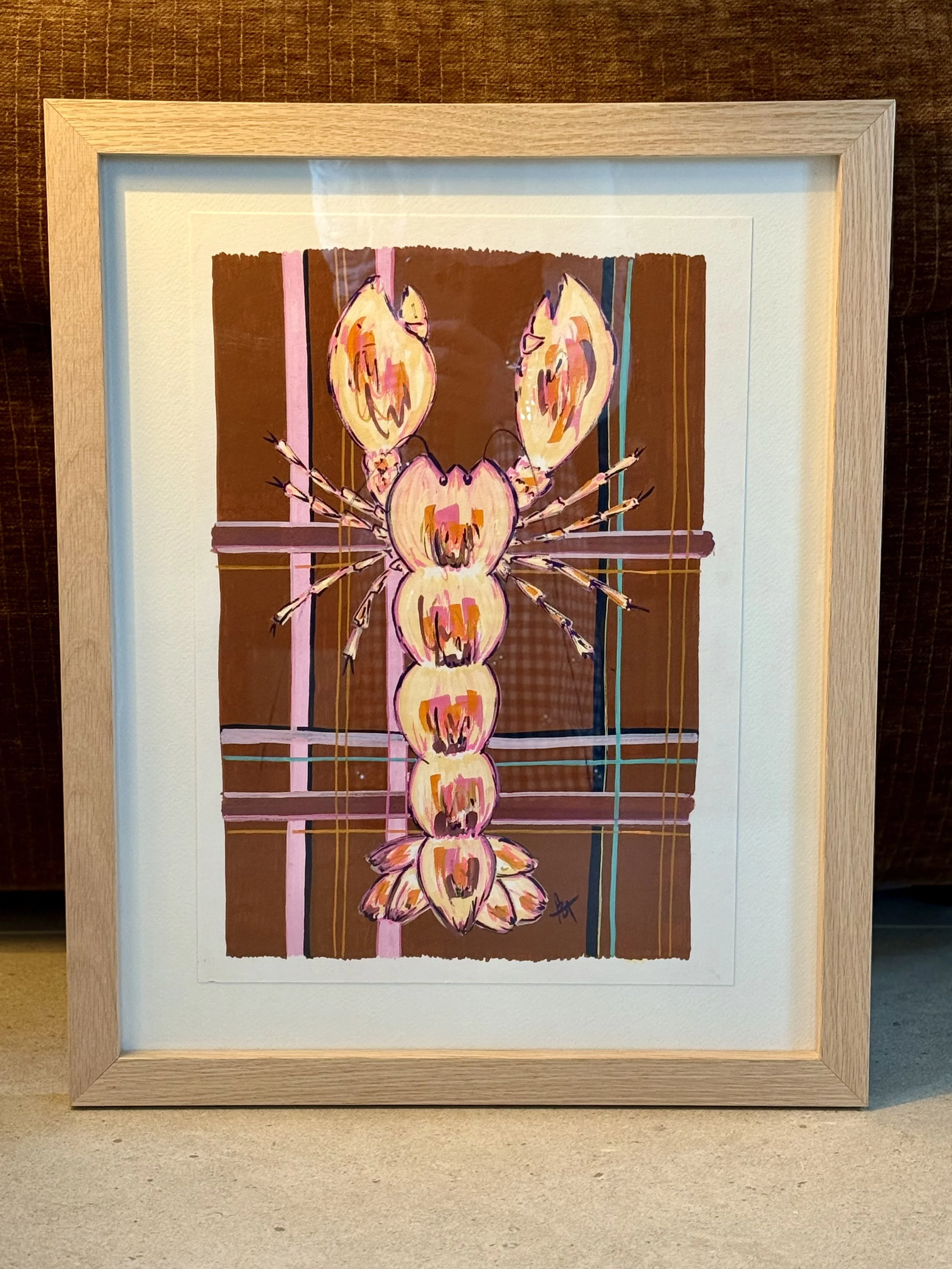 Homard tartan marron prez.jpg