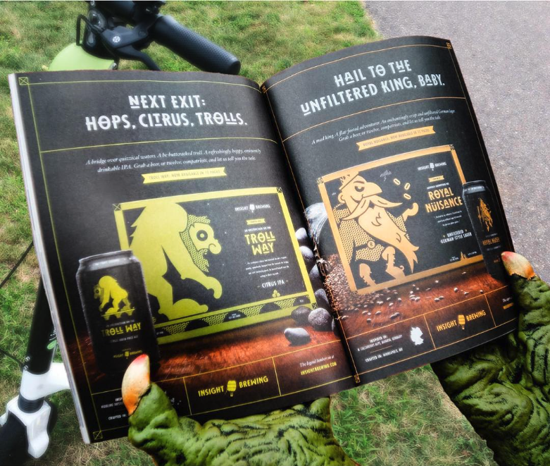 12 Pack Advertising Campaign featured in The Growler. Graphic Design: Jack Boyum Photography: Paul Lundquist Creative Direction: Eric Weiss