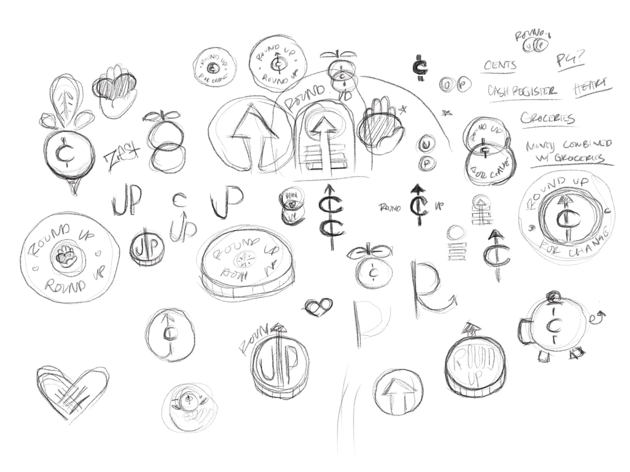 Round-up for a Chang sub-brand sketches.