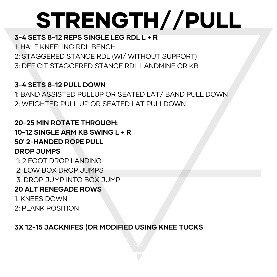 Strength: Pull