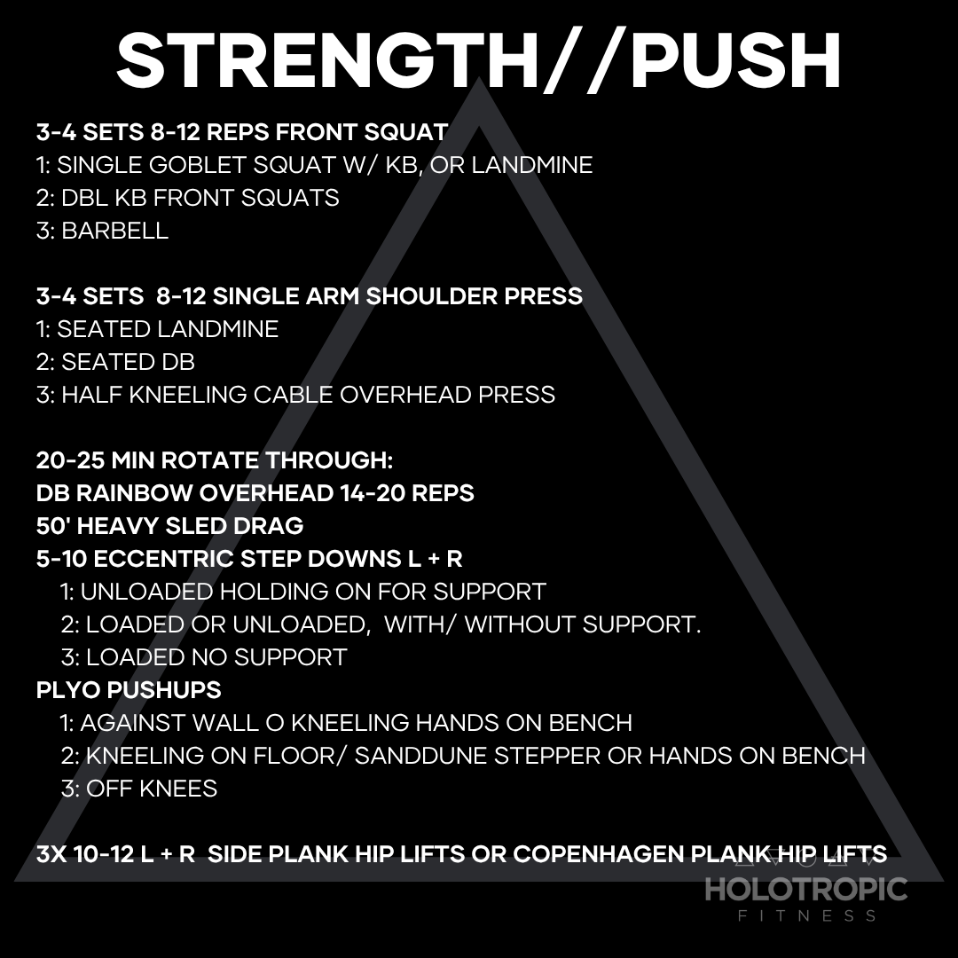 Strength: Push