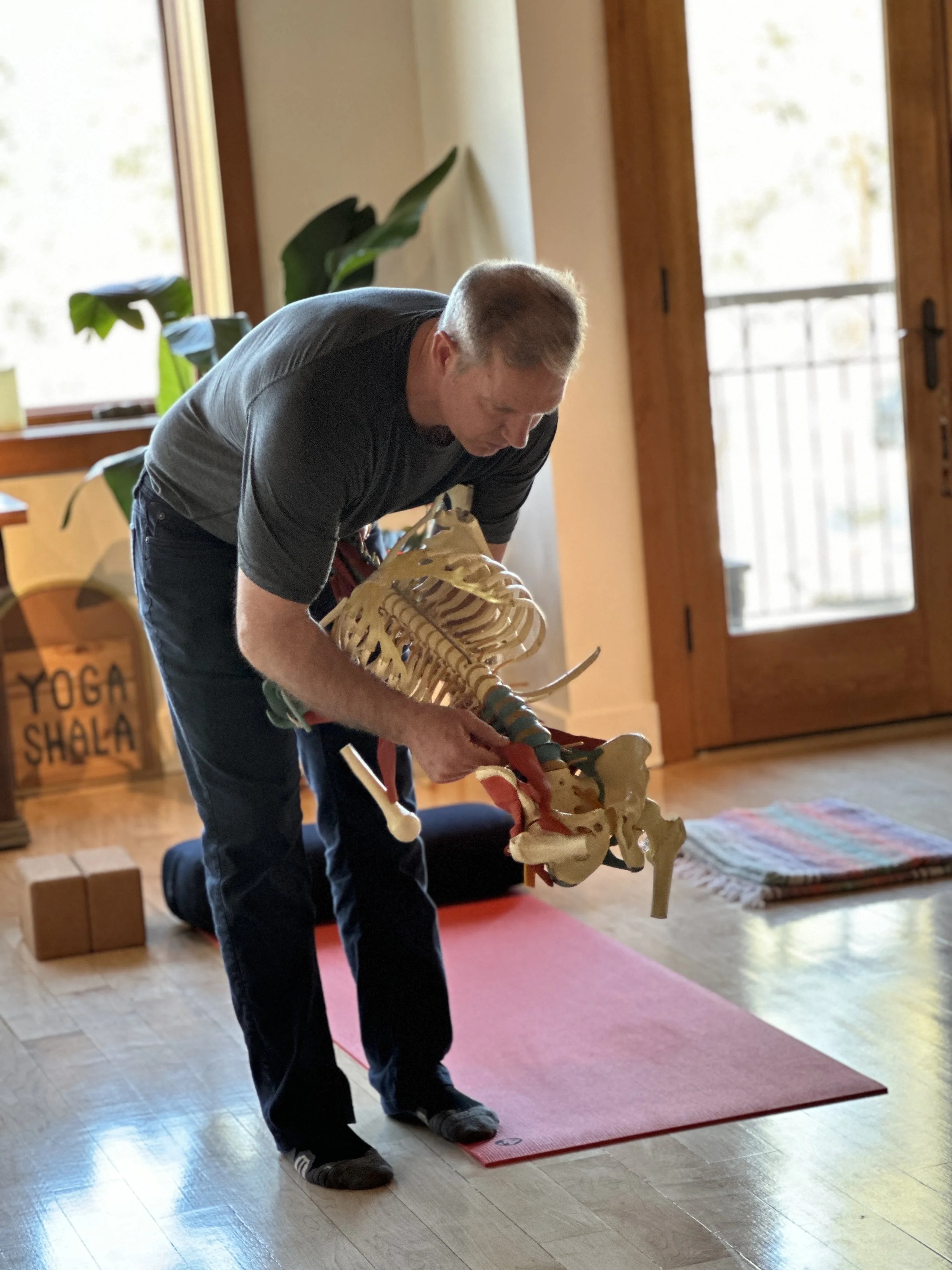 Unwinding the Low Back Through the Hips