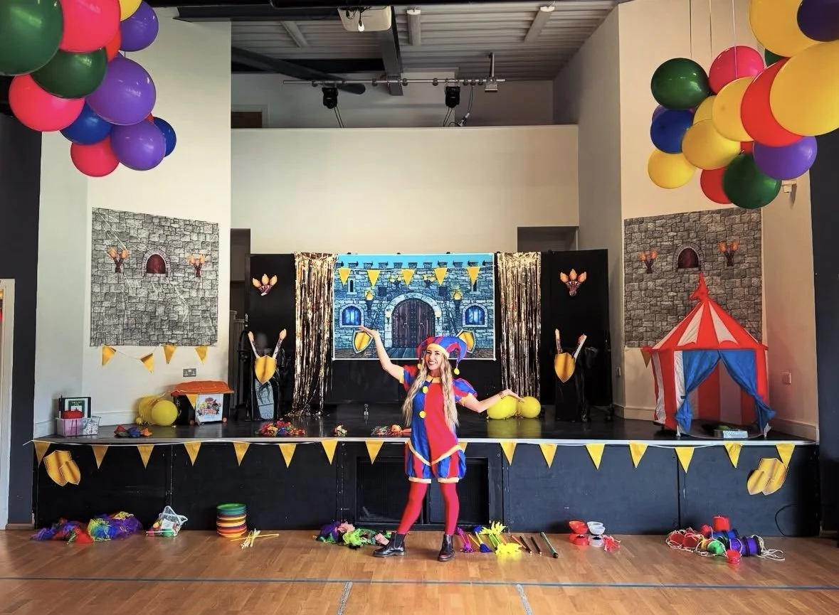 Jester circus workshop entertainer