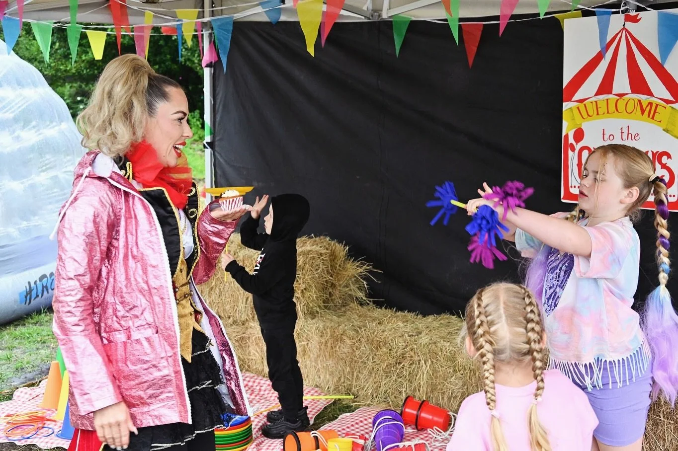 Building confidence, connection, and creativity &mdash; one circus skill at a time 🎪✨
There&rsquo;s nothing better than seeing little faces light up as they discover what they can do! 💫

💌 hannah@highvoltageevents.co.uk
🤹&zwj;♀️ www.highvoltageev