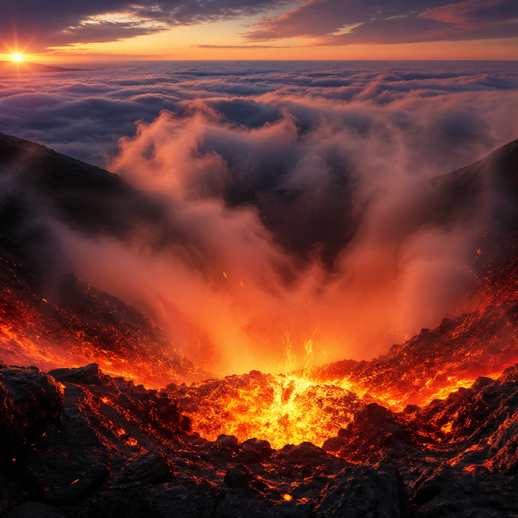 Die Perspektive des Etna – Eine Erfahrung mit dem Gesetz der Dimensionen