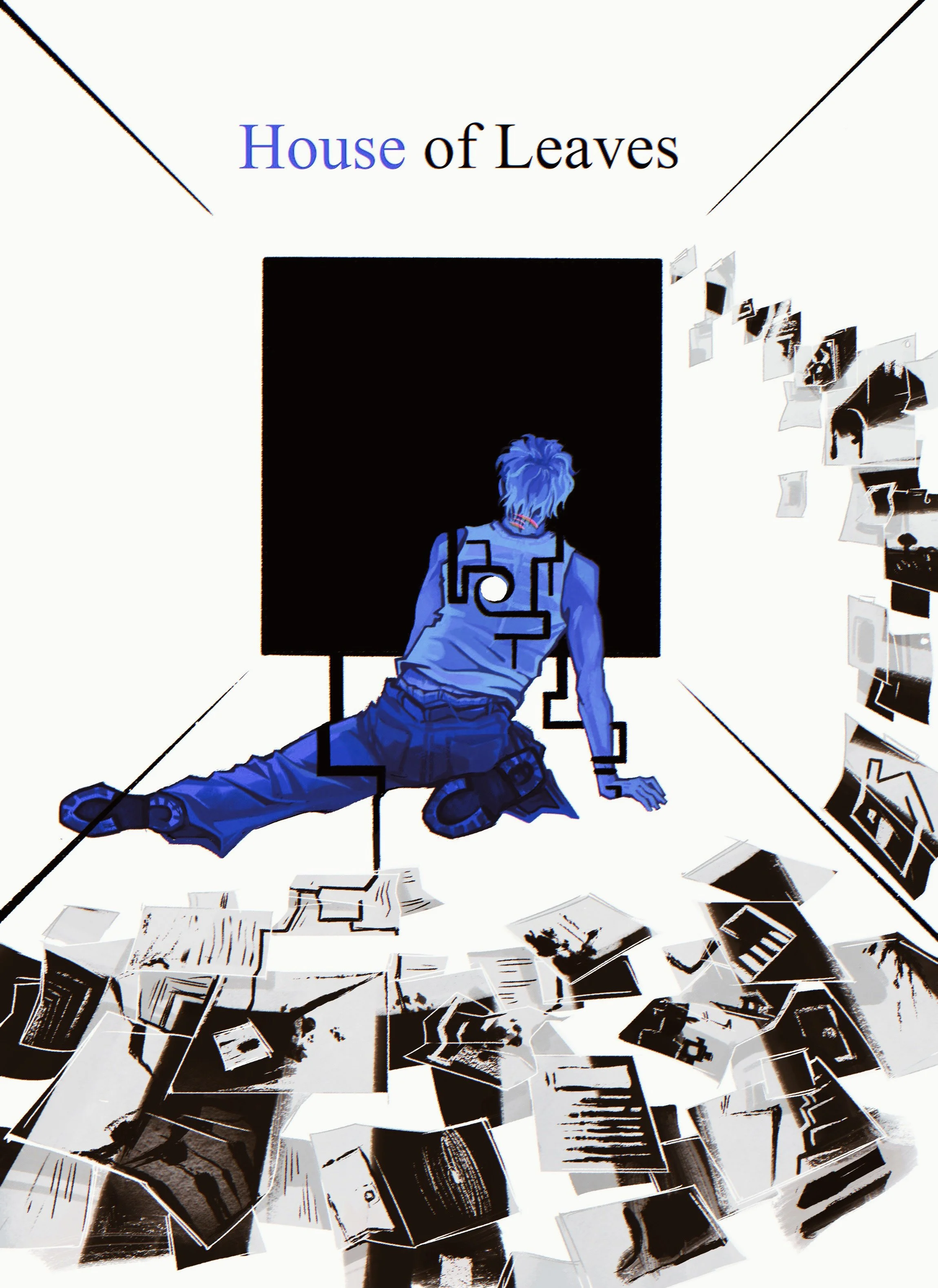 “House of Leaves” Book cover redesign, 2026