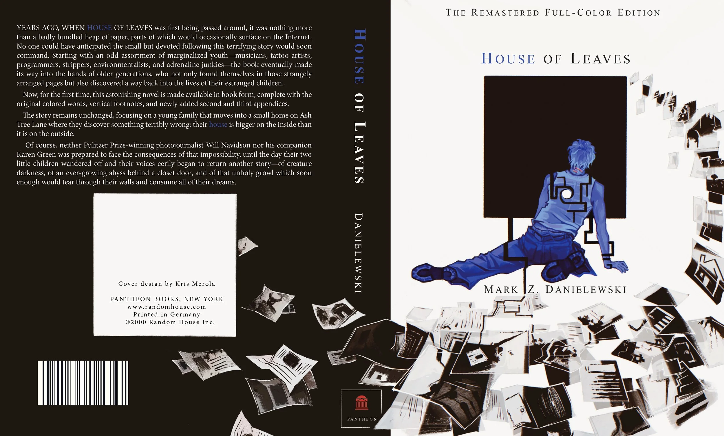 When creating this design, I wanted to emphasize the mystery and dread present within the covers of this book, and within the narrator himself. We, too, are being drawn into this story that spirals out of control.