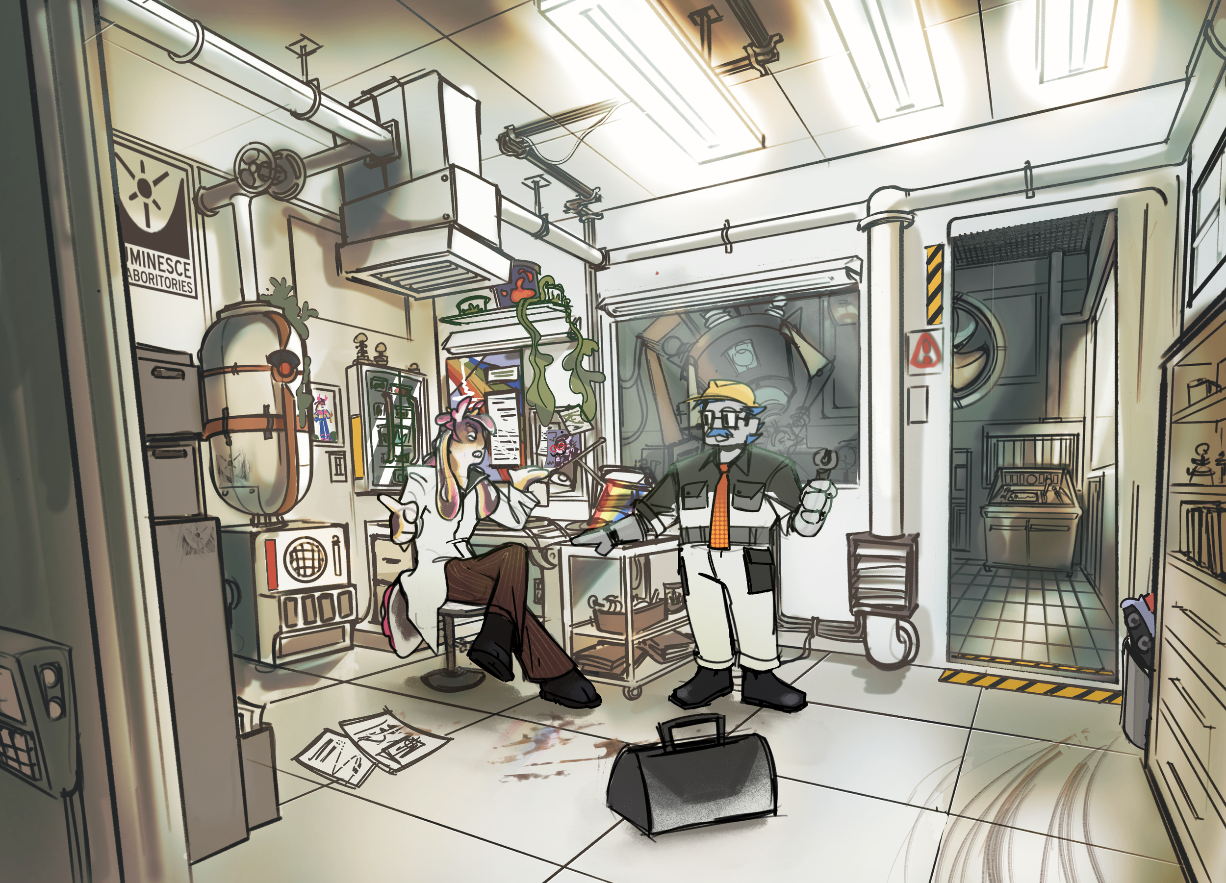 Lab Interior