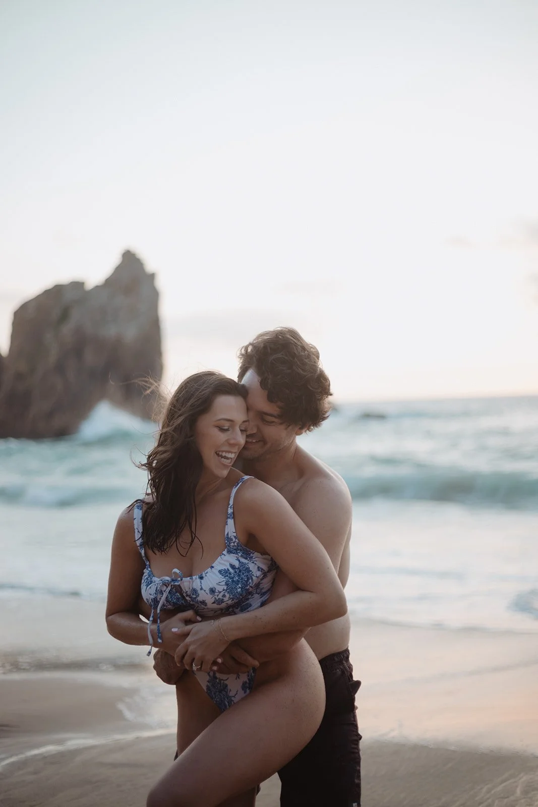 Couples Beach Photos in Portimão, Portugal