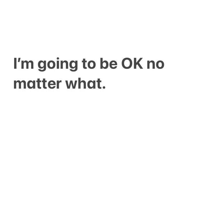THIS THOUGHT IS GOLD!

When we actually believe it 😉

When you believe that no matter what happens, you'll be ok, then the monster under the bed evaporates.

When you know that:

- No matter what your Ex does next,

- No matter what they say to the 