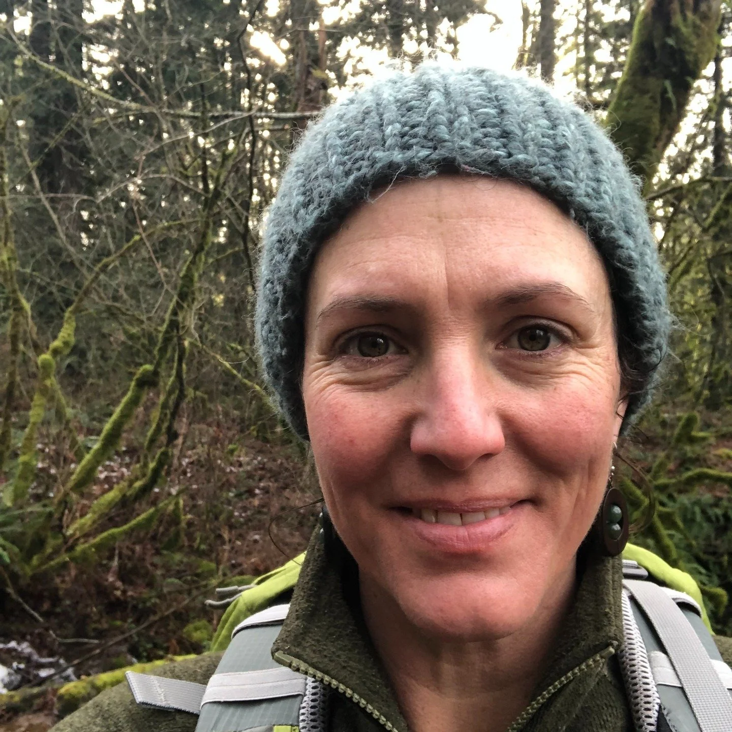 I went hiking over the holiday break with a friend and her dog&mdash;a husky mix convinced he was born to be a sled dog.

The leash was around my friend's waist, and this dog was PULLING her up the mountain. She's half-jogging, trying to keep her bal